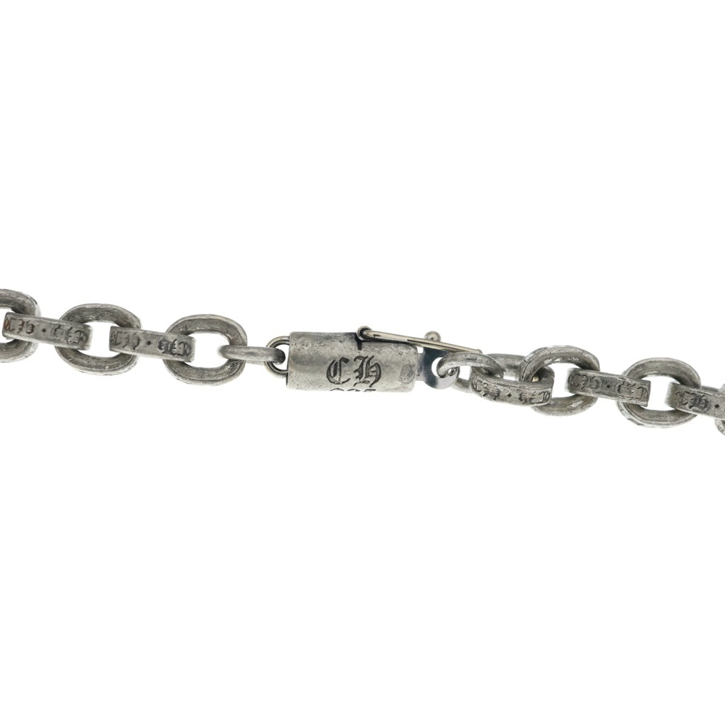 CHROME HEARTS(クロムハーツ) PPR CHN SML CH CRS ペーパーチェーンスモールCHクロス シルバーネックレス
