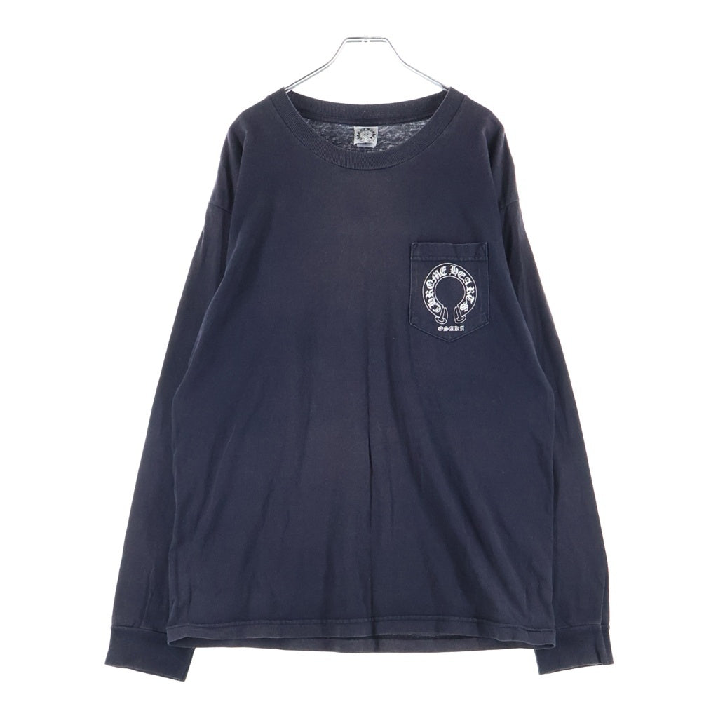 CHROME HEARTS(クロムハーツ) OLD Osaka Fuck You Tee オールド 大阪限定 クルーネック長袖Tシャツカットソー ブラック