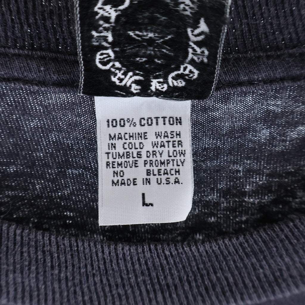 CHROME HEARTS(クロムハーツ) OLD Osaka Fuck You Tee オールド 大阪限定 クルーネック長袖Tシャツカットソー ブラック