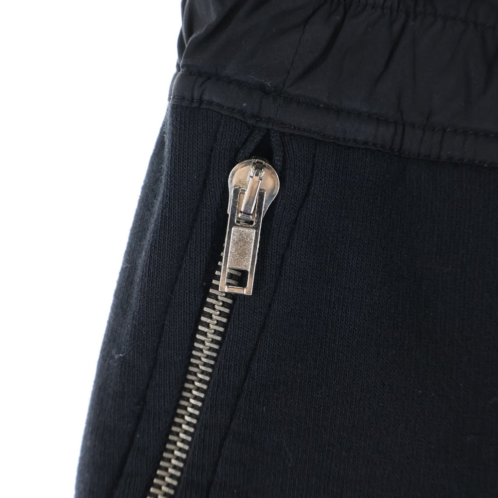 DRKSHDW(ダークシャドウ) 15AW ドローストリング スウェットロングパンツ ブラック DU15F5392-F