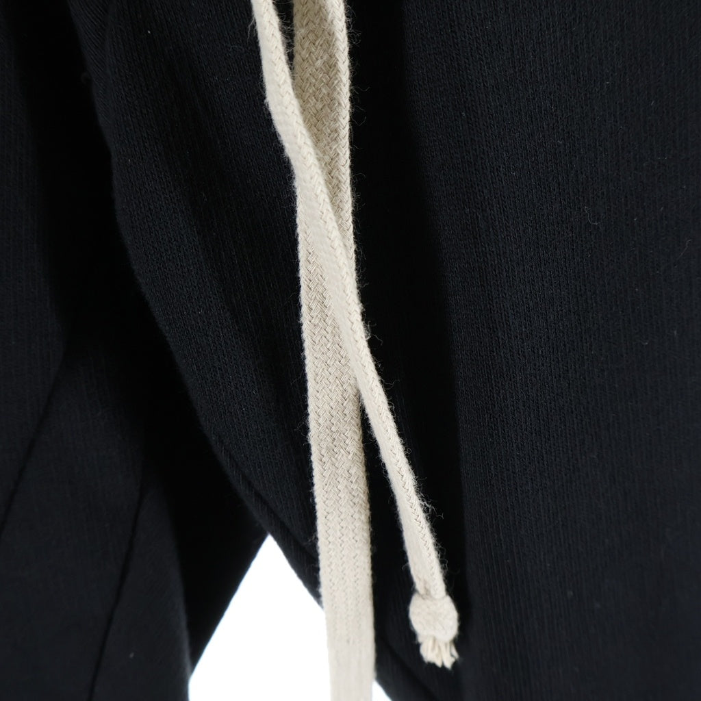DRKSHDW(ダークシャドウ) 15AW ドローストリング スウェットロングパンツ ブラック DU15F5392-F