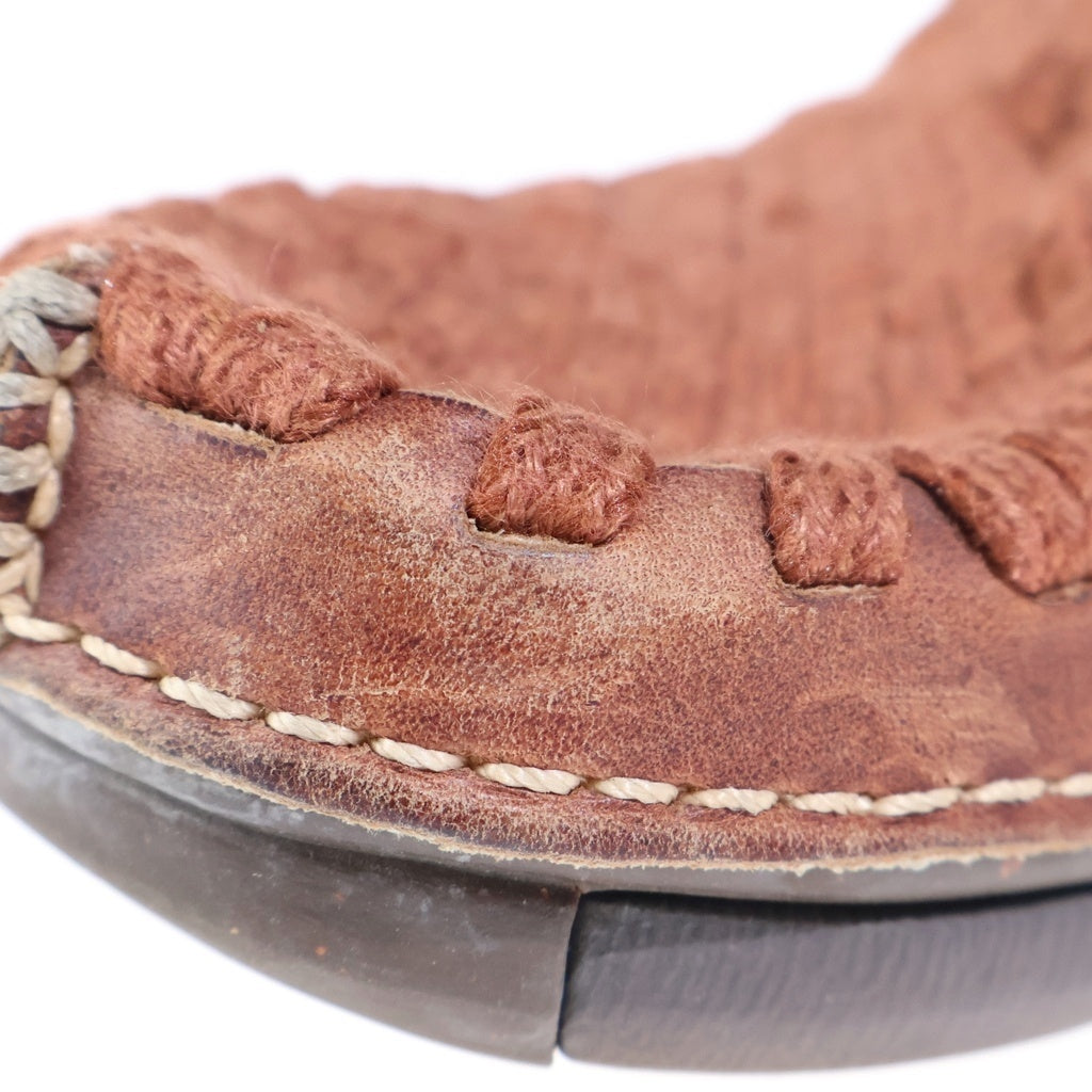 NIKE(ナイキ) CONSIDERED BOOT コンシダート 編み込みデザインレザーアンクルブーツ レッドブラウン 310027-224