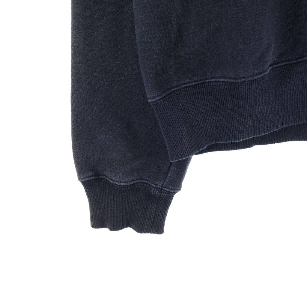 DIOR(ディオール) 19AWxRaymond Pettibon Embroidered Crew Neck Sweatshirt レイモンドペティボン フロントロゴ刺繍 クルーネック長袖スウェットトレーナー ブラック 943J612E0531