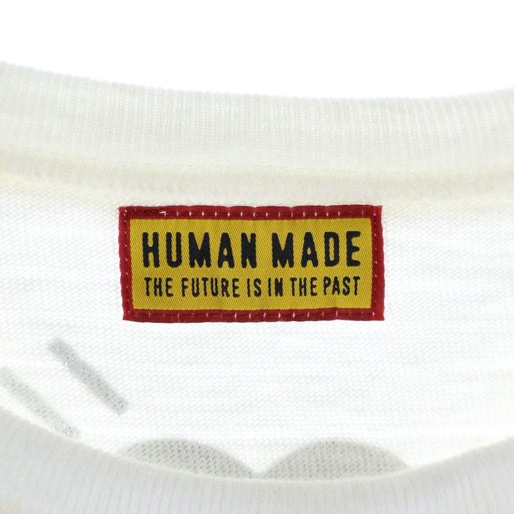 HUMAN MADE(ヒューマンメイド) GRAPHIC T-SHIRT カモプリント クルーネックTシャツカットソー ホワイト HM31TE022