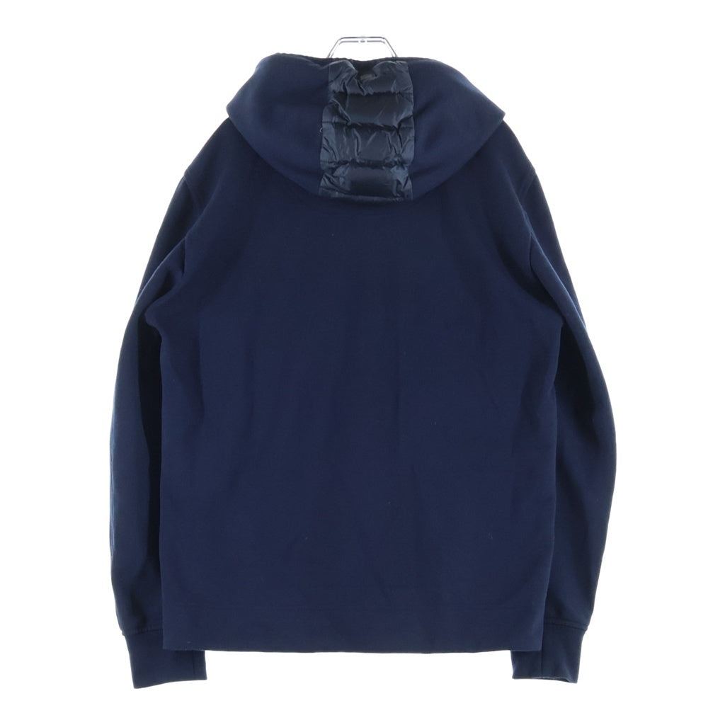 HERNO(ヘルノ) ダウン切り替えデザイン フーデッドナイロンジップアップジャケット ネイビー PI0612U-12020-9292
