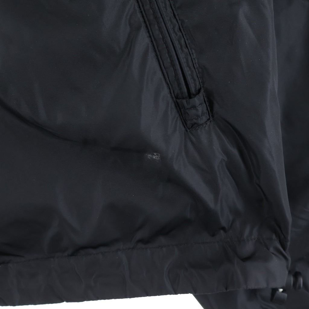 MONCLER(モンクレール) MASSEREAU マセロー ロゴ刺繍フーデッドナイロンジップアップジャケット ブラック F10911A73800 54155