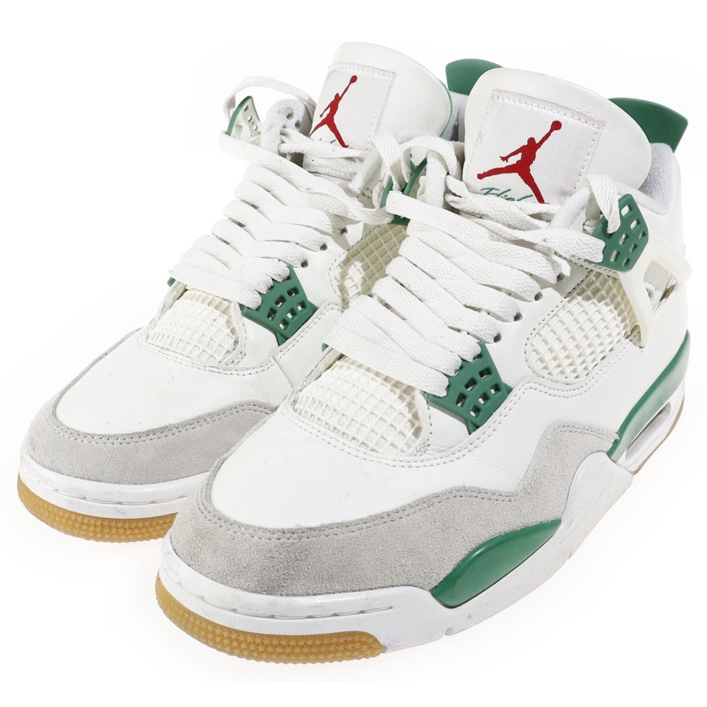 NIKE(ナイキ) AIR JORDAN 4 RETRO SP エアジョーダン4 レトロ ローカットスニーカー グリーン/ホワイト DR5415-103