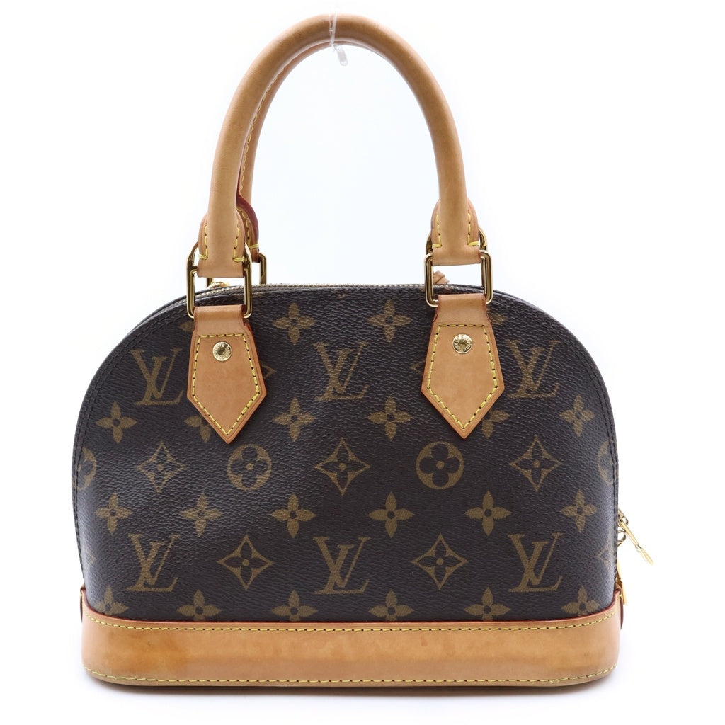 LOUIS VUITTON(ルイヴィトン) モノグラム アルマBB レザーハンドショルダーバッグ ブラウン M53152 レディース