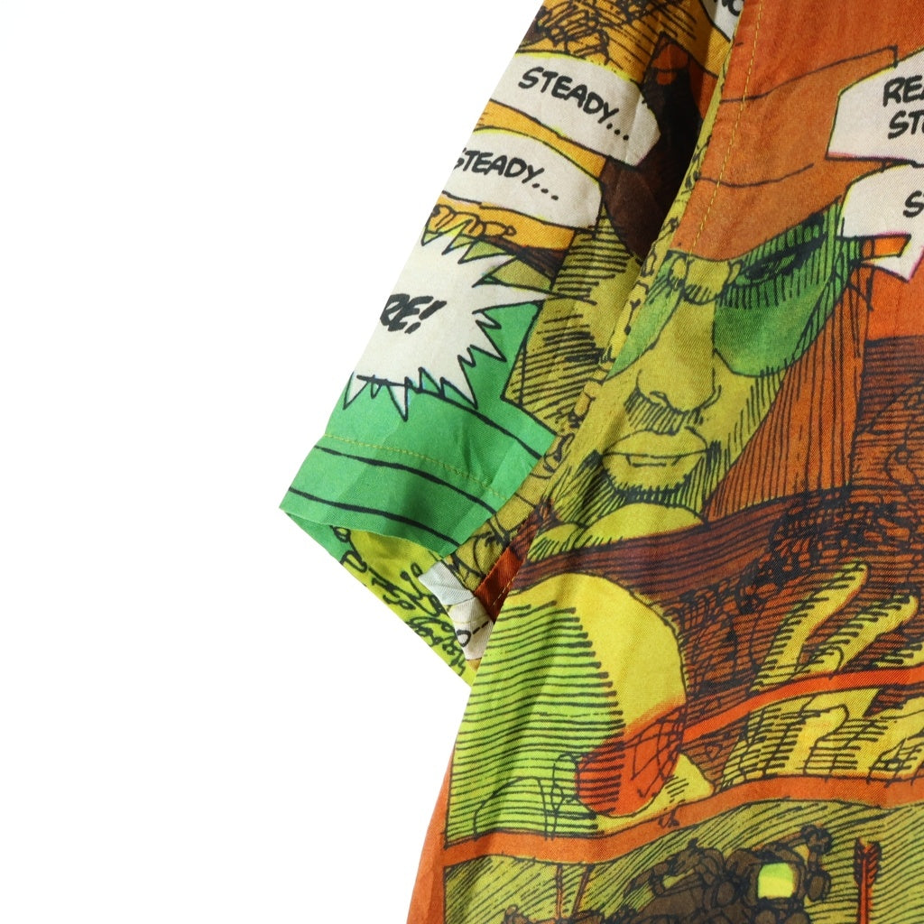 SUPREME(シュプリーム) 23SS Ronin Silk S/S Shirt ローニン 総柄半袖シルクシャツ マルチカラー