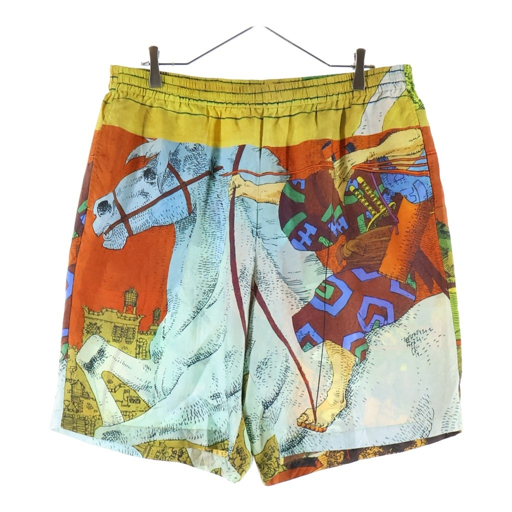 SUPREME(シュプリーム) 23SS Ronin Silk Shorts ローニン 総柄シルクハーフパンツ マルチカラー
