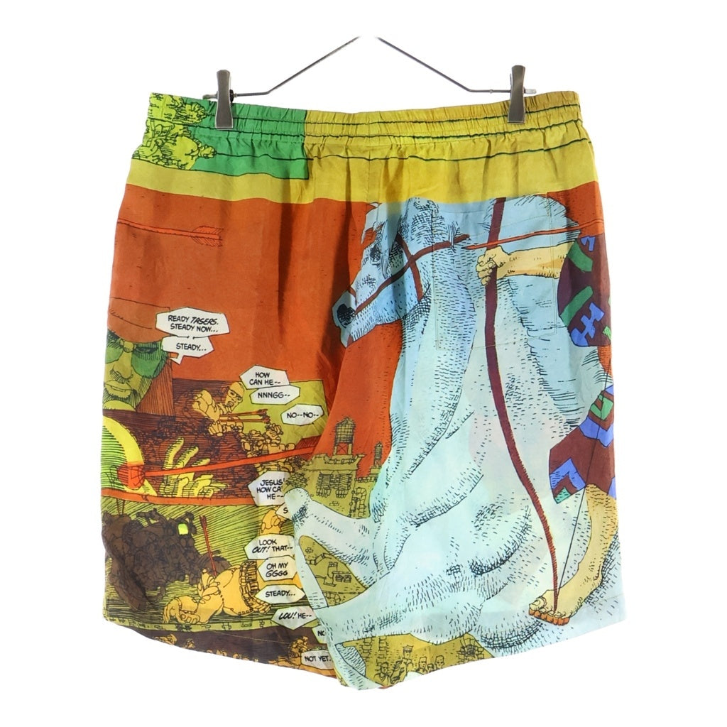 SUPREME(シュプリーム) 23SS Ronin Silk Shorts ローニン 総柄シルクハーフパンツ マルチカラー