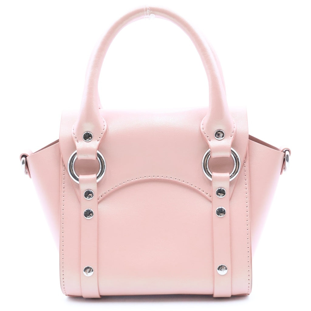 Vivienne Westwood(ヴィヴィアンウエストウッド) Betty Bag フロントロゴ シルバー金具 2WAY ショルダーバッグ ハンドバッグ ピンク レディース