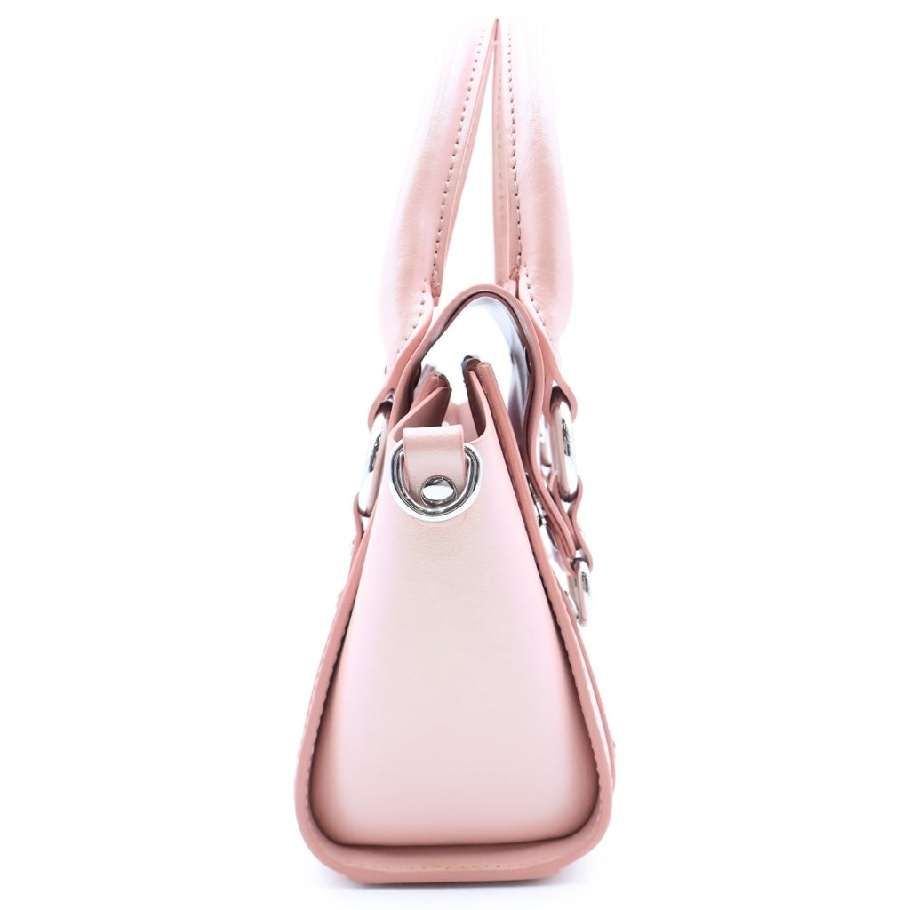 Vivienne Westwood(ヴィヴィアンウエストウッド) Betty Bag フロントロゴ シルバー金具 2WAY ショルダーバッグ ハンドバッグ ピンク レディース