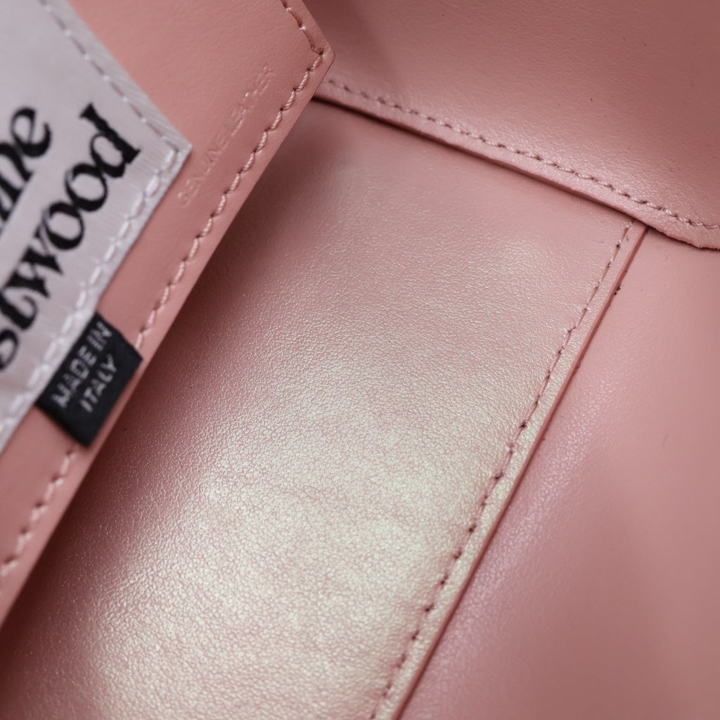 Vivienne Westwood(ヴィヴィアンウエストウッド) Betty Bag フロントロゴ シルバー金具 2WAY ショルダーバッグ ハンドバッグ ピンク レディース