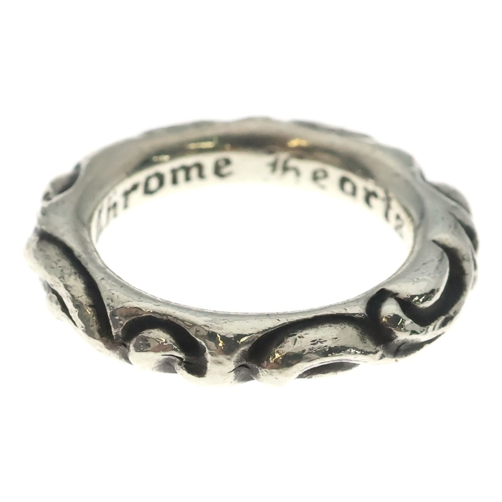 CHROME HEARTS(クロムハーツ) SCRL BAND スクロールバンド リング シルバー BCA351