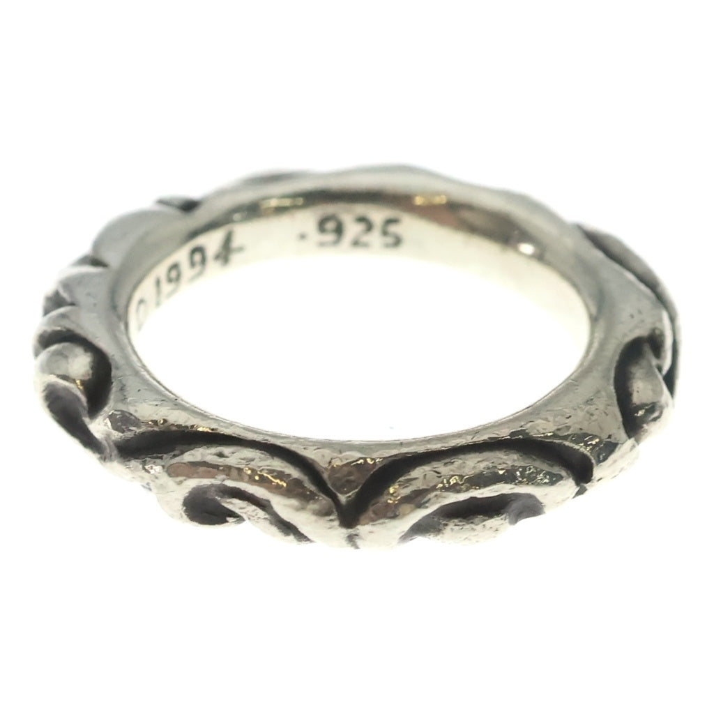 CHROME HEARTS(クロムハーツ) SCRL BAND スクロールバンド リング シルバー BCA351