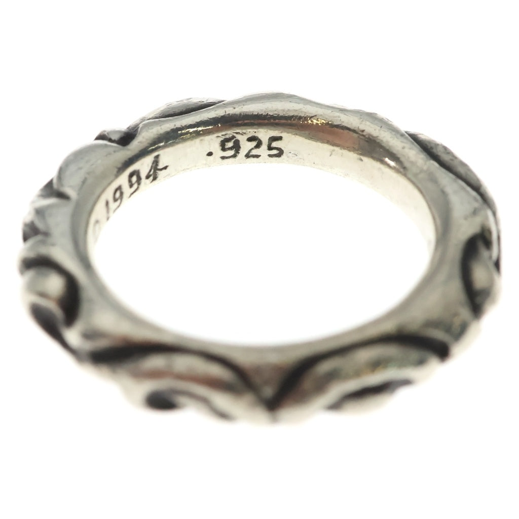 CHROME HEARTS(クロムハーツ) SCRL BAND スクロールバンド リング シルバー BCA351