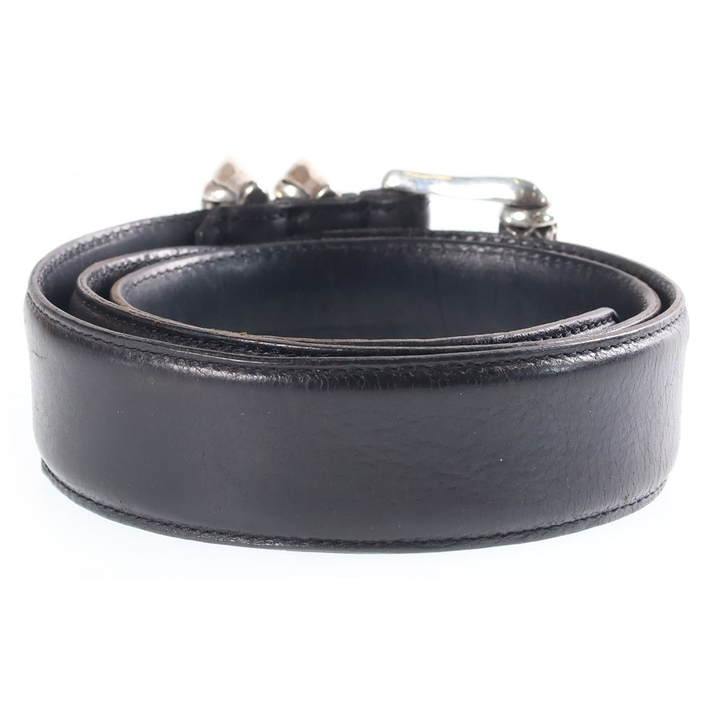 CHROME HEARTS(クロムハーツ) BLT CLT ROLLER 3PC 1.5inch 3PCケルティックローラー レザーベルト シルバー/ブラック