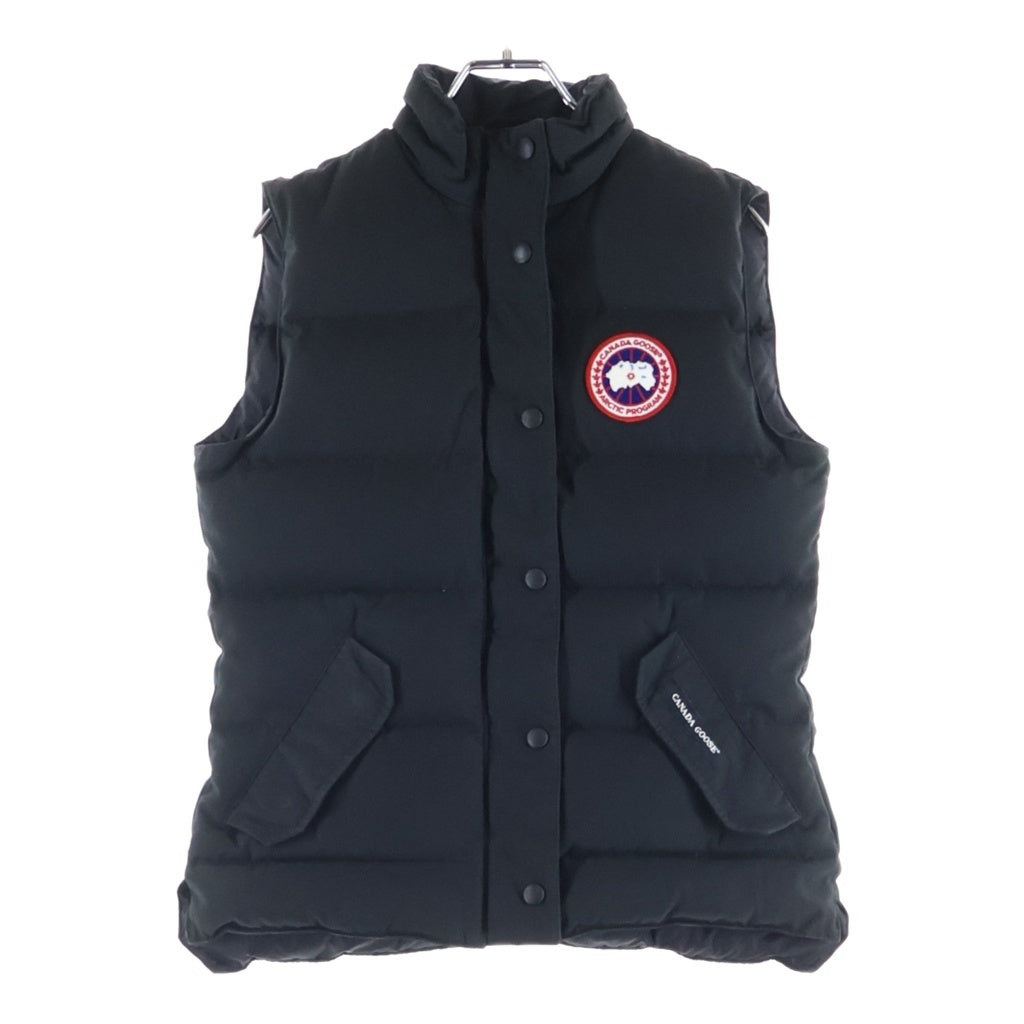 CANADA GOOSE(カナダグース) フリースタイルベスト ジップアップ ダウンベスト ブラック レディース 2832L