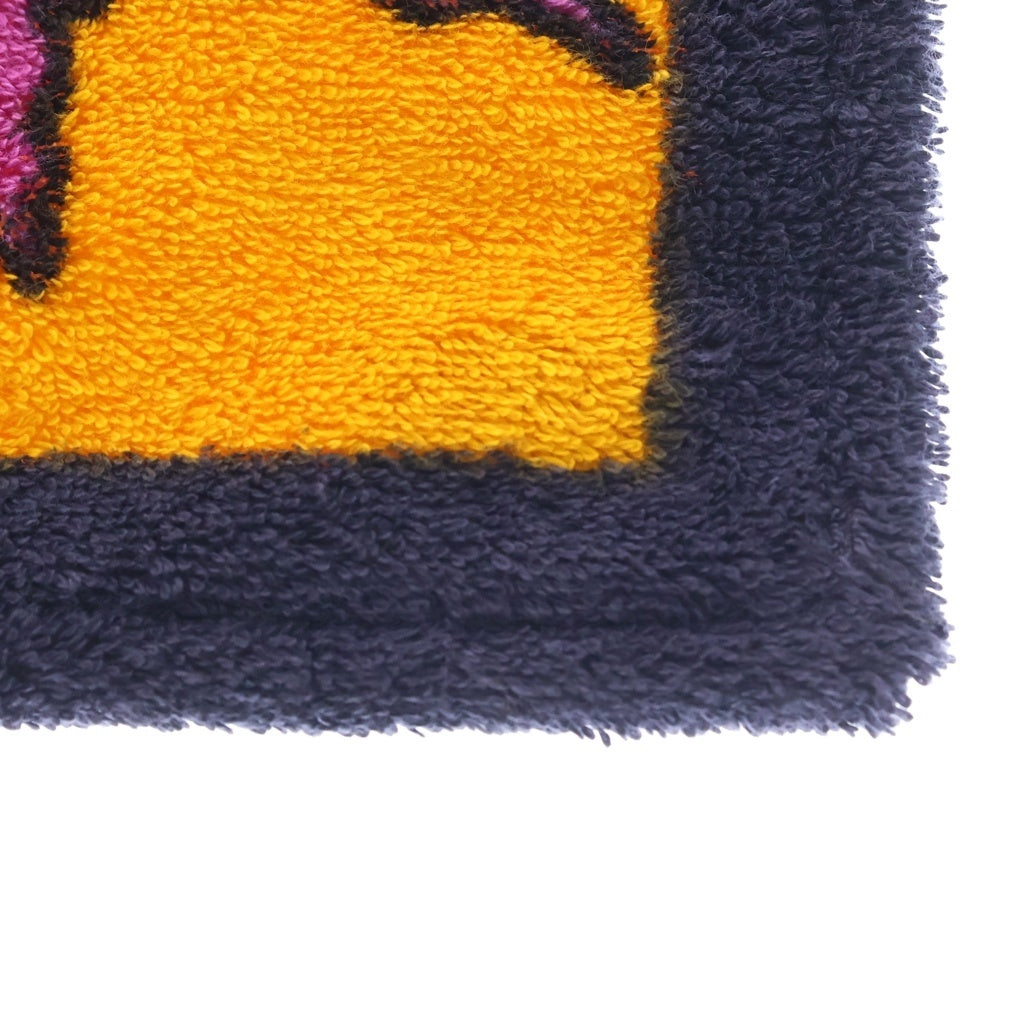 HERMES(エルメス) CARRE DE PLAGE LEOPARDS カレドプラージュ レオパード ハンドタオル オレンジ レディース