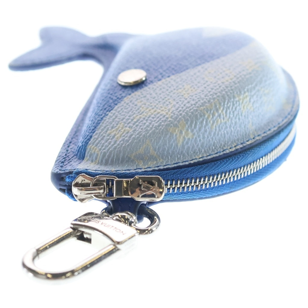 LOUIS VUITTON(ルイヴィトン) LV ホエール クジラポーチ バッグチャーム ブルー M02042 レディース