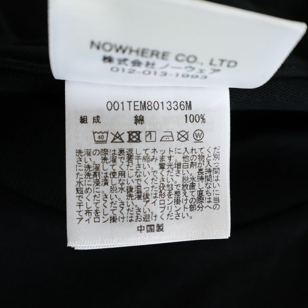 A BATHING APE(アベイシングエイプ) METALLIC BAPE STA LOGO TEE クルーネック半袖Tシャツカットソー ブラック