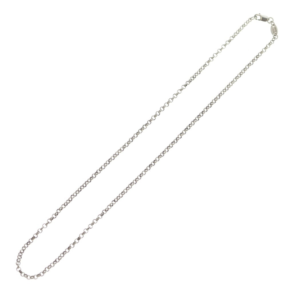 CHROME HEARTS(クロムハーツ) NECKCHAIN ロールチェーンネックレス シルバー