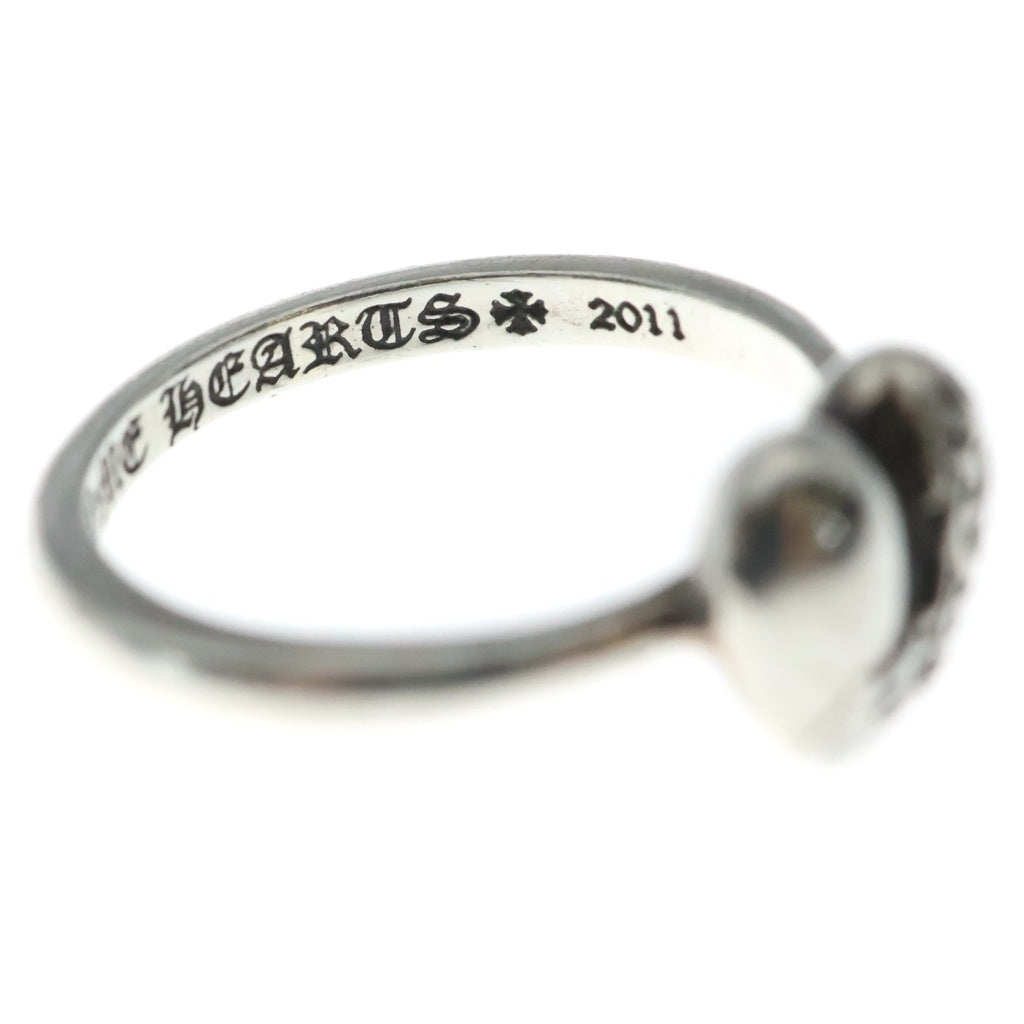CHROME HEARTS(クロムハーツ) BUBBLGM HEART バブルガムハート リング シルバー