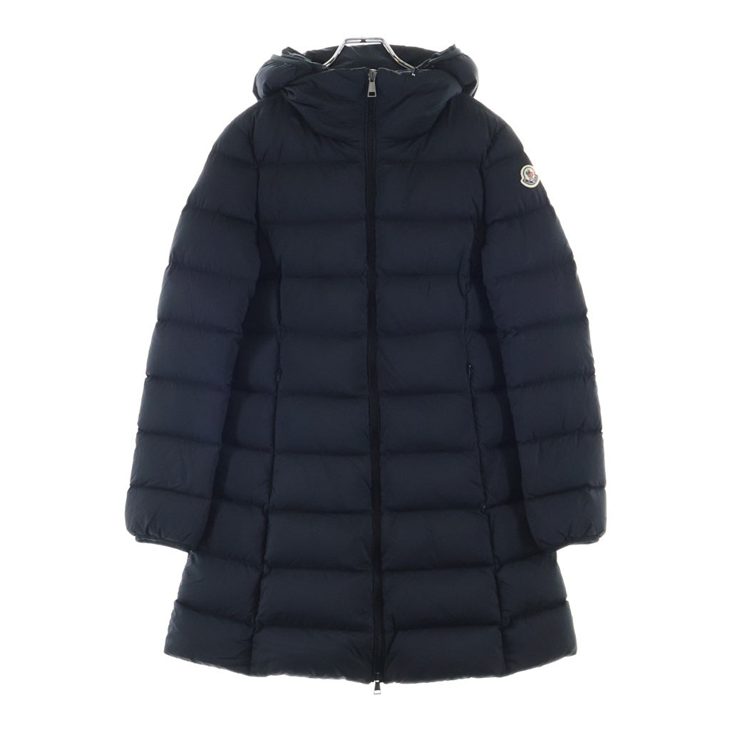 MONCLER(モンクレール) GIE ロゴワッペン ロング ダウン ブラック レディース F20931B53400