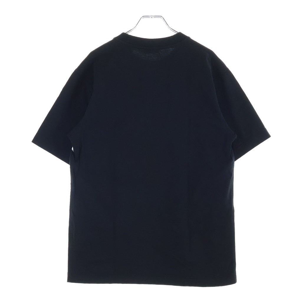 BURBERRY(バーバリー) EKDロゴ クルーネック半袖Tシャツカットソー ブラック 8095058