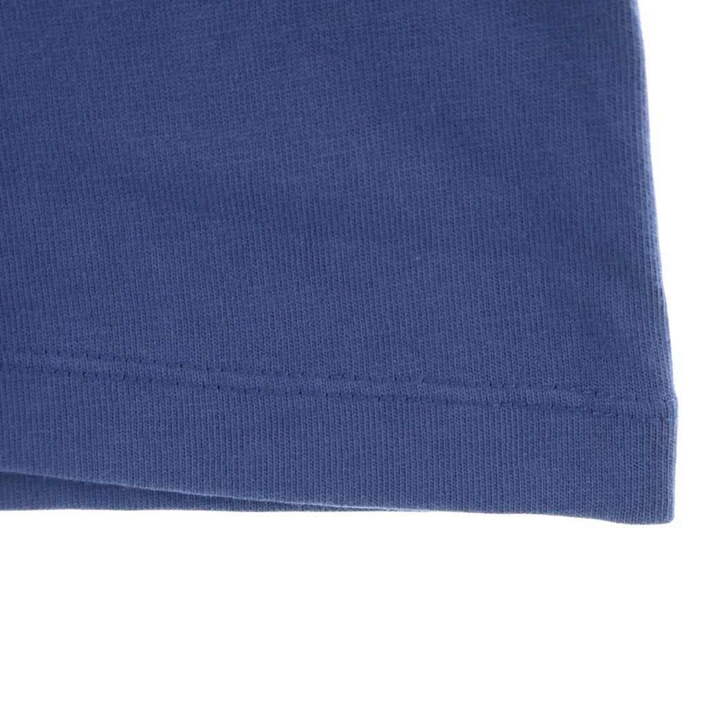 CELINE(セリーヌ) カレッジロゴプリント クルーネック半袖Tシャツカットソー ブルー RX0HU1242.GLX6