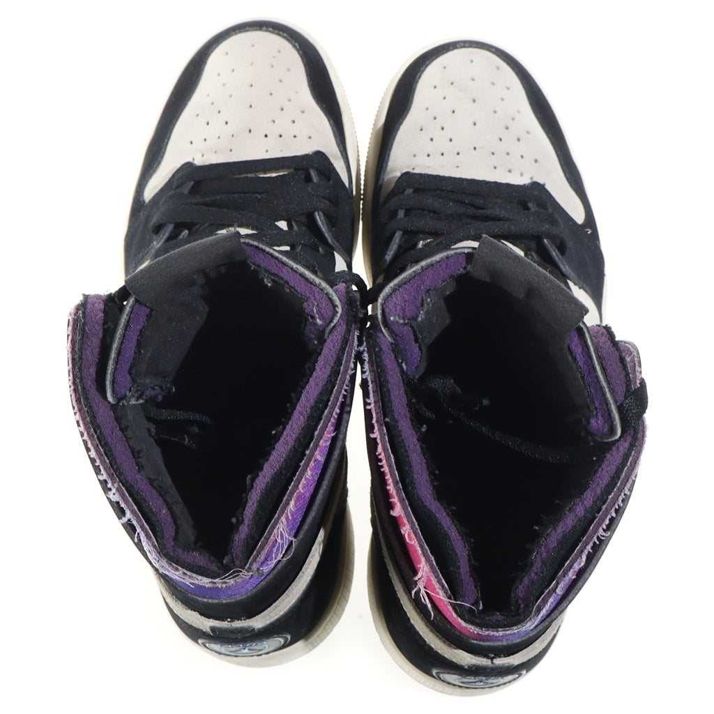 NIKE(ナイキ) ×Paris Saint-Germain Jordan 1 High Zoom Air パリサンジェルマン エアジョーダン1 ズーム エア CMFT ハイカットスニーカー ホワイト/ブラック US8.5/26.5cm DB3610-105