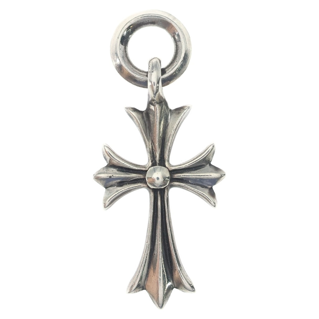 CHROME HEARTS(クロムハーツ) TINY CH CROSS タイニーCHクロス チャーム ネックレストップ シルバー BCA382