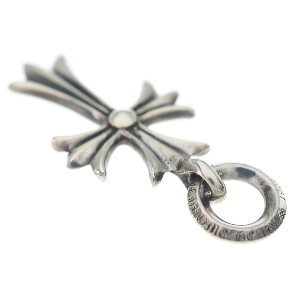 CHROME HEARTS(クロムハーツ) TINY CH CROSS タイニーCHクロス チャーム ネックレストップ シルバー BCA382