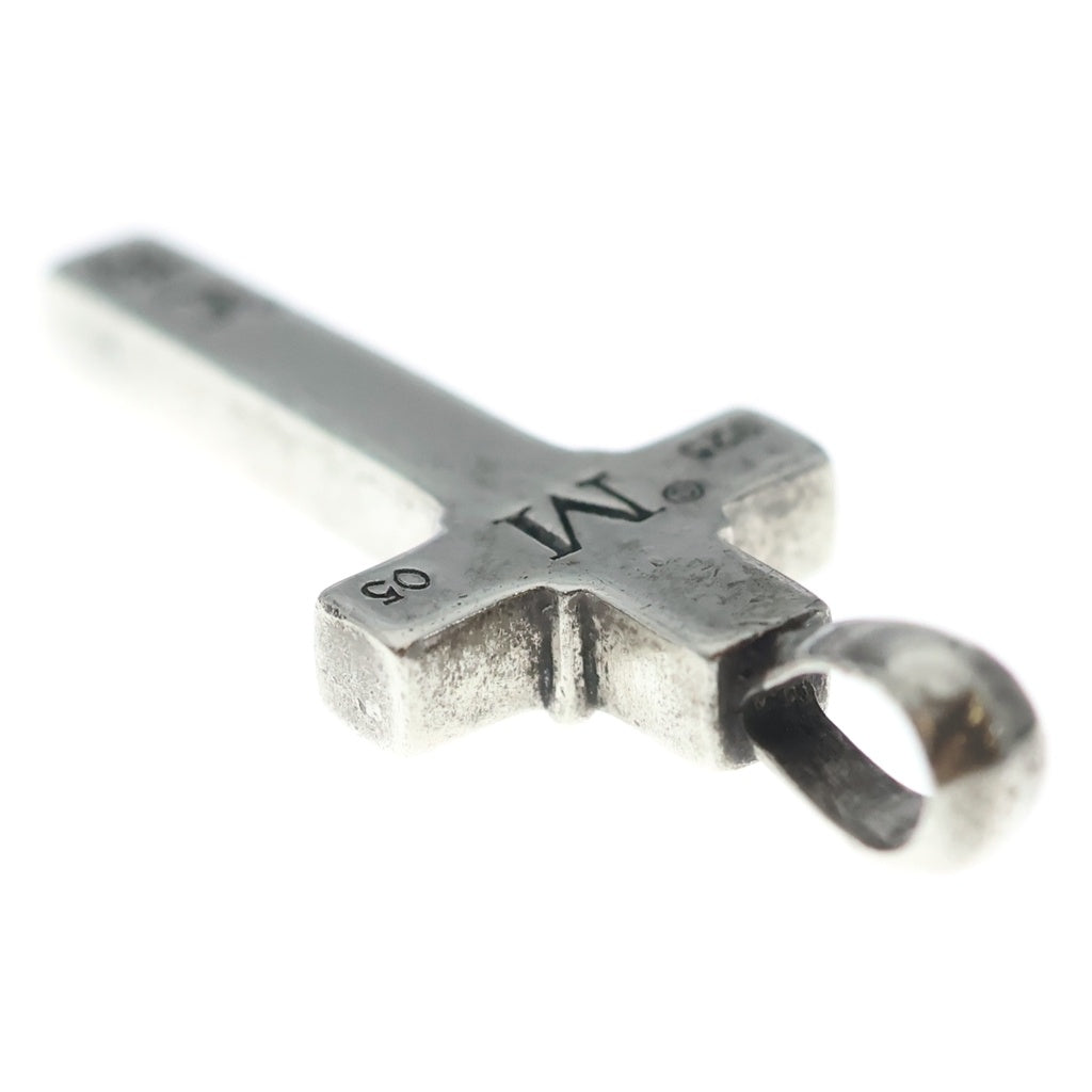 CHROME HEARTS(クロムハーツ) MAPPLE THORPE CRS CHRM メイプルソープ クロスチャーム ペンダントトップ シルバー BCA288