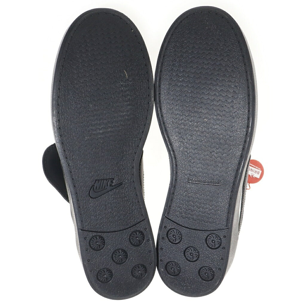 NIKE(ナイキ) ×PEACEMINUSONE KWONDO1 ピースマイナスワン レザーローカットスニーカー ブラック/ホワイト US10/28cm DH2482-101