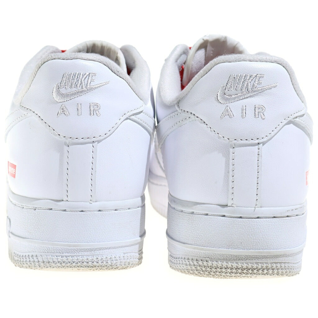 NIKE(ナイキ) ×SUPREME AIR FORCE LOW SP シュプリーム エアフォース 1 レザーローカットスニーカー ホワイト US8.5/26.5cm CU9225-100