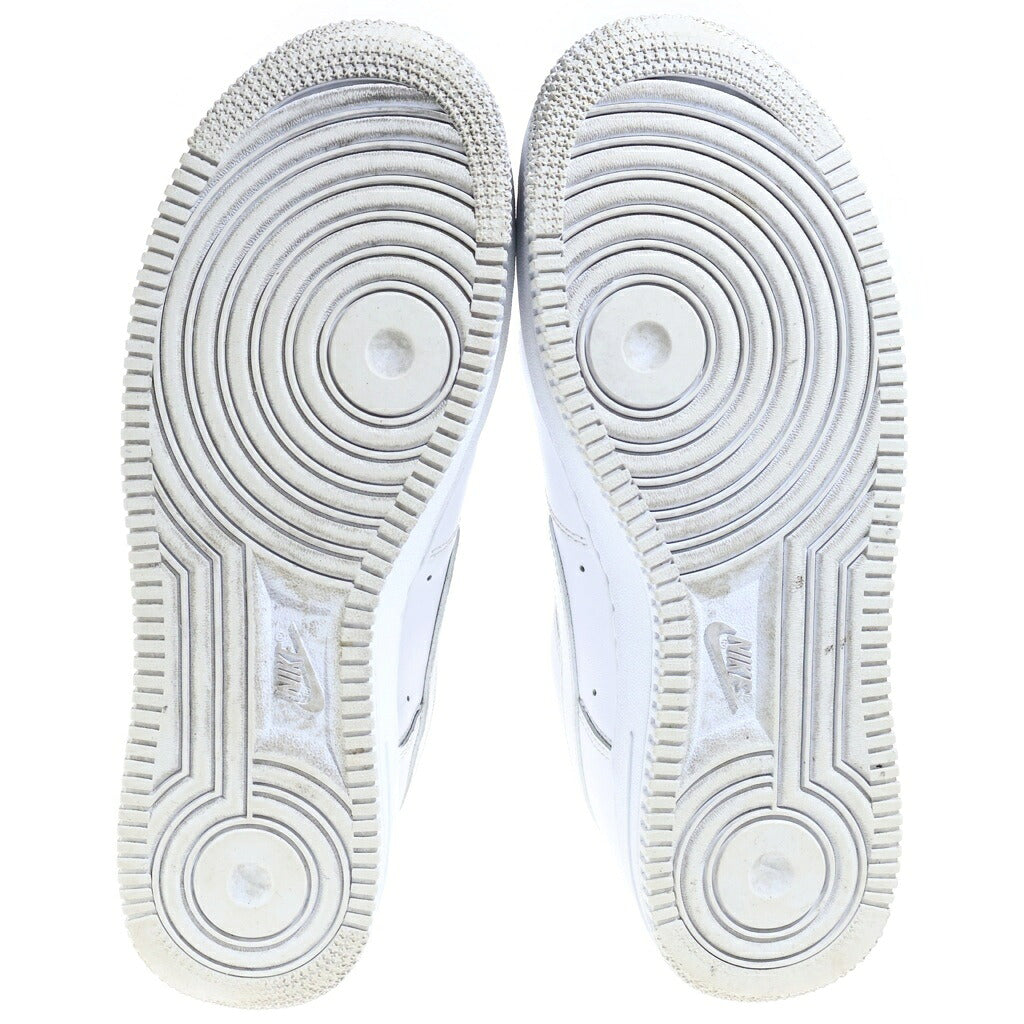 NIKE(ナイキ) ×SUPREME AIR FORCE LOW SP シュプリーム エアフォース 1 レザーローカットスニーカー ホワイト US8.5/26.5cm CU9225-100