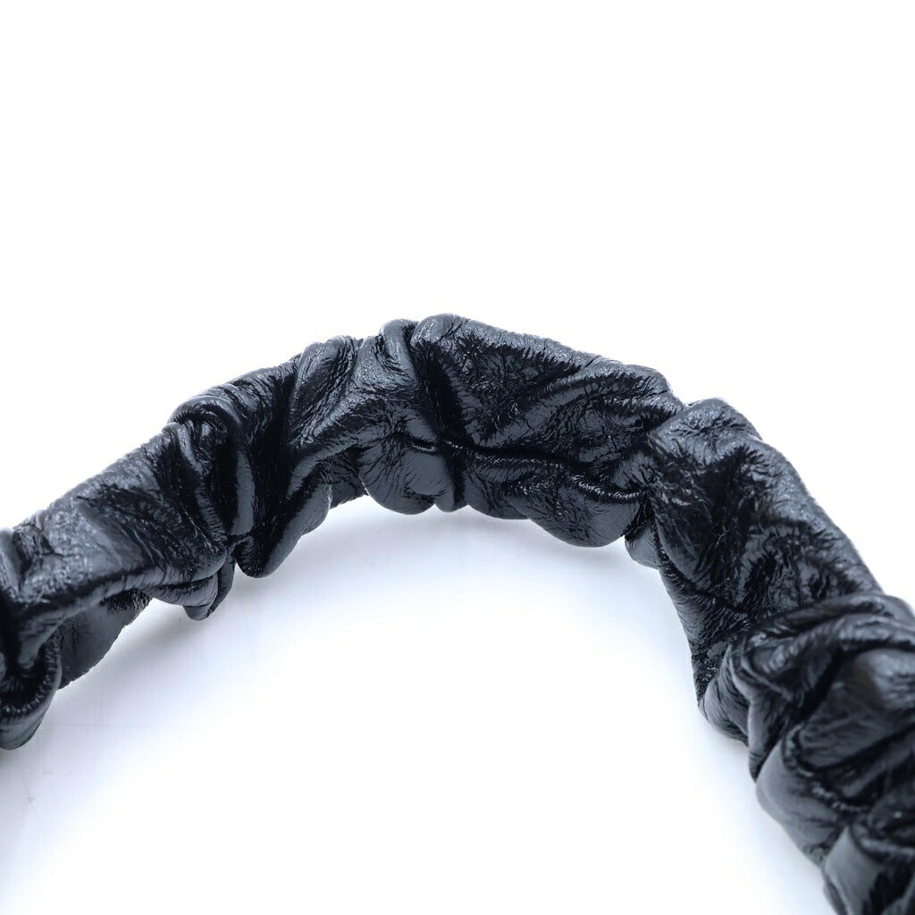 MARNI(マルニ) 26AW Ruched Leather カーフスキンショルダーバッグ レディース ブラック SBMP0297U0