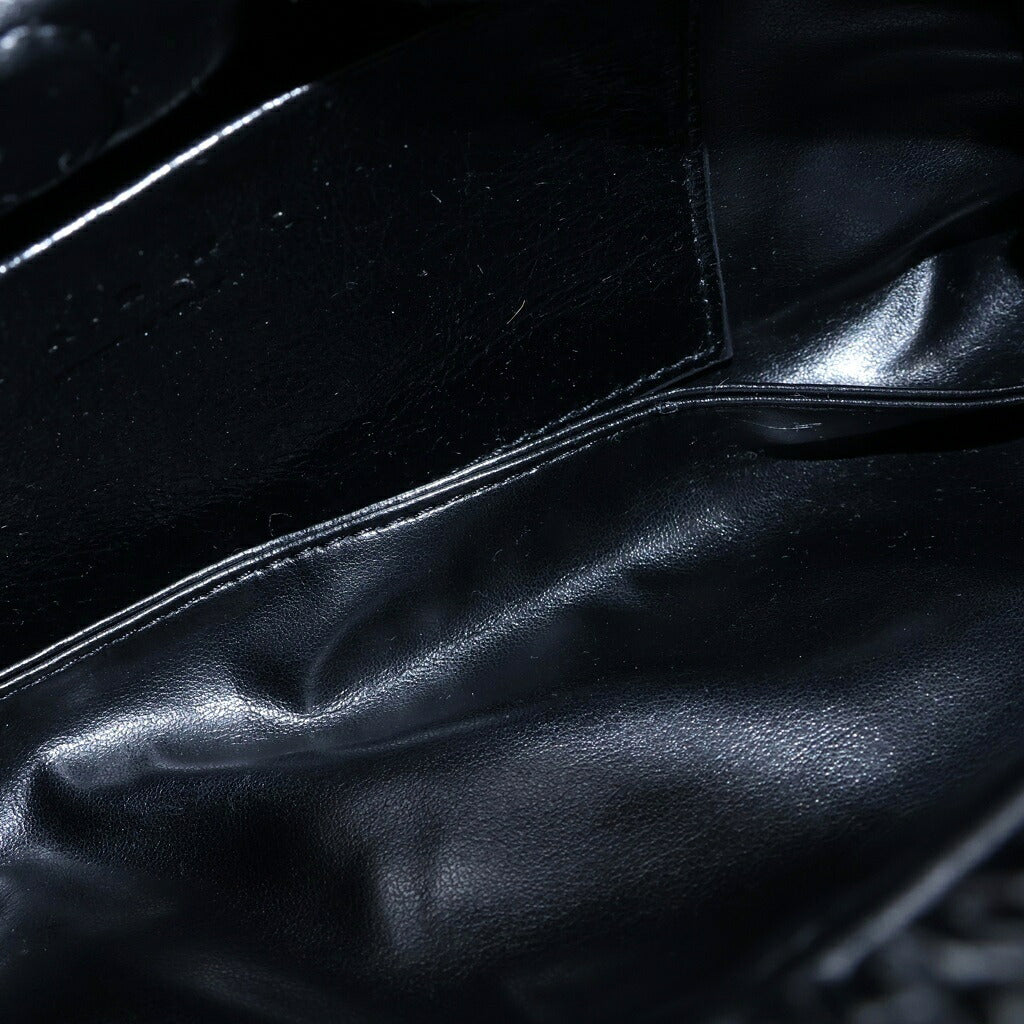 MARNI(マルニ) 26AW Ruched Leather カーフスキンショルダーバッグ レディース ブラック SBMP0297U0