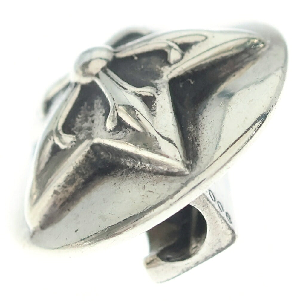 CHROME HEARTS(クロムハーツ) HAIRBAND スターボール ヘアバンド ヘアゴムコンチョ シルバー BCA409