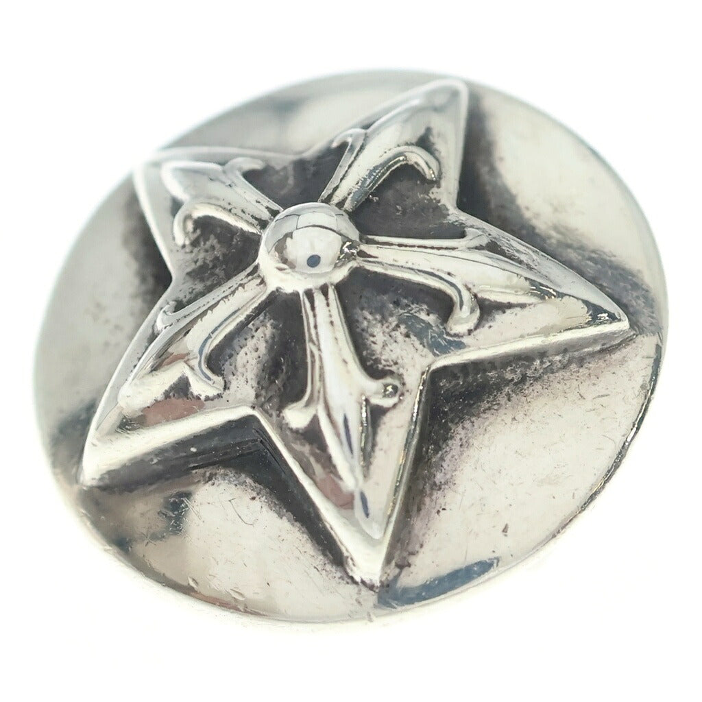 CHROME HEARTS(クロムハーツ) HAIRBAND スターボール ヘアバンド ヘアゴムコンチョ シルバー BCA409