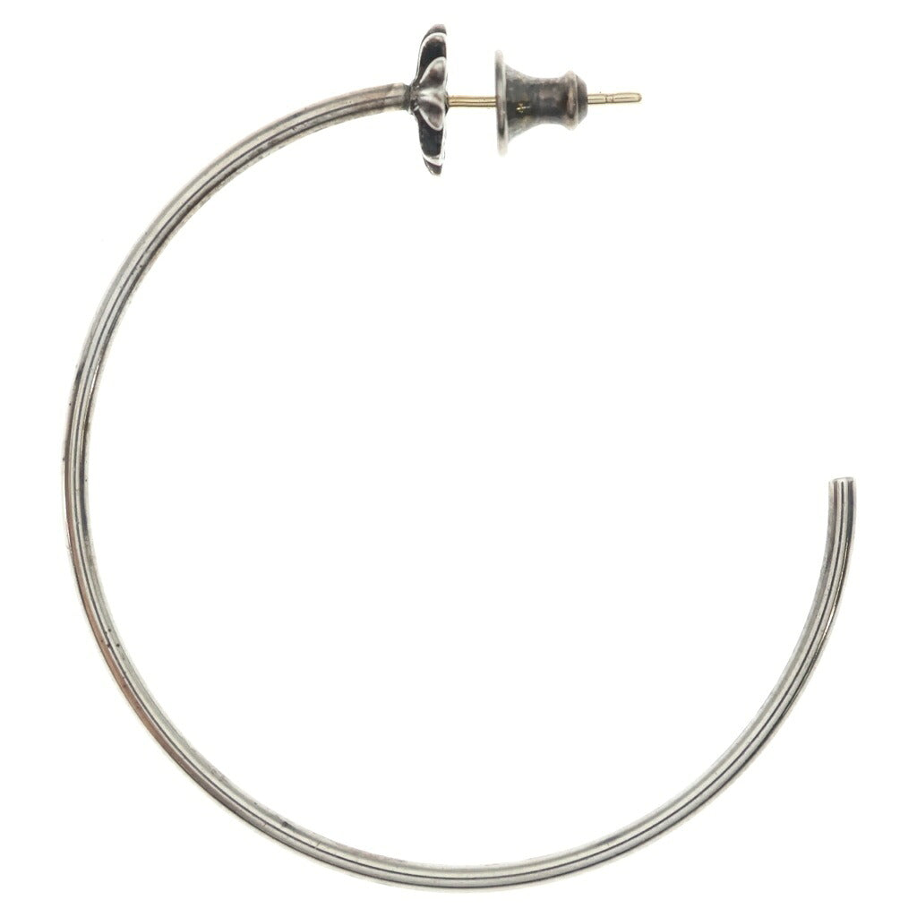CHROME HEARTS(クロムハーツ) HOOP CH PLS CHプラス フープピアス シルバー