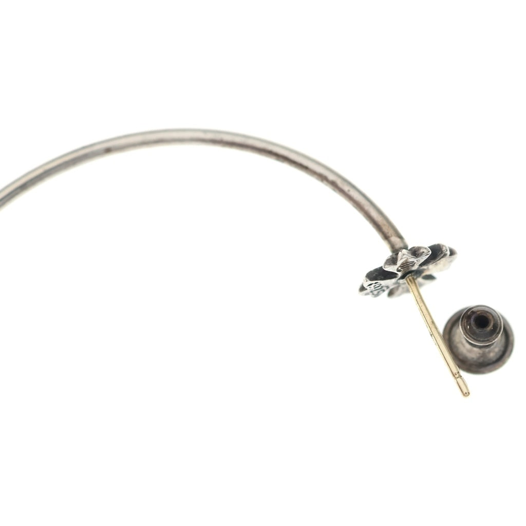 CHROME HEARTS(クロムハーツ) HOOP CH PLS CHプラス フープピアス シルバー