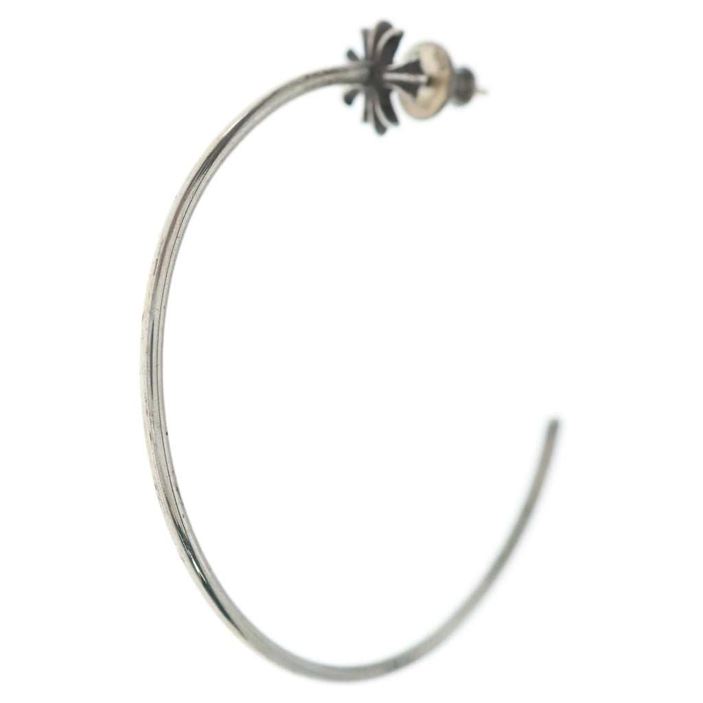 CHROME HEARTS(クロムハーツ) HOOP CH PLS CHプラス フープピアス シルバー