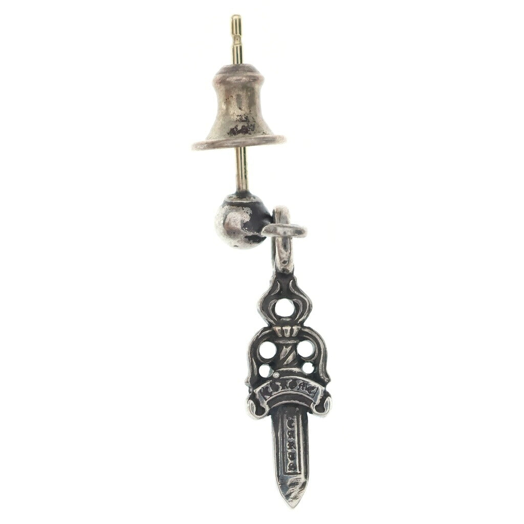 CHROME HEARTS(クロムハーツ) DRP STACK DAGGER スタックダガードロップピアス シルバー