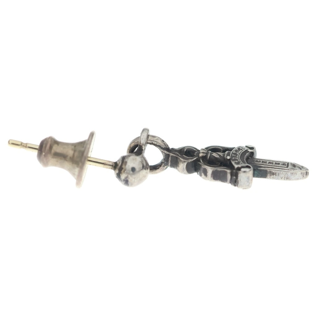 CHROME HEARTS(クロムハーツ) DRP STACK DAGGER スタックダガードロップピアス シルバー
