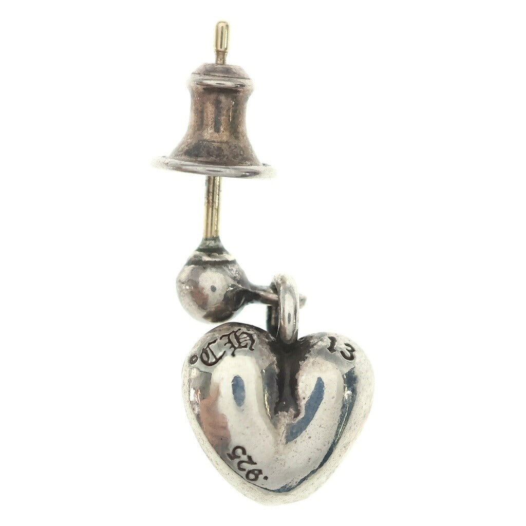 CHROME HEARTS(クロムハーツ) DRP HEART ハートドロップピアス シルバー