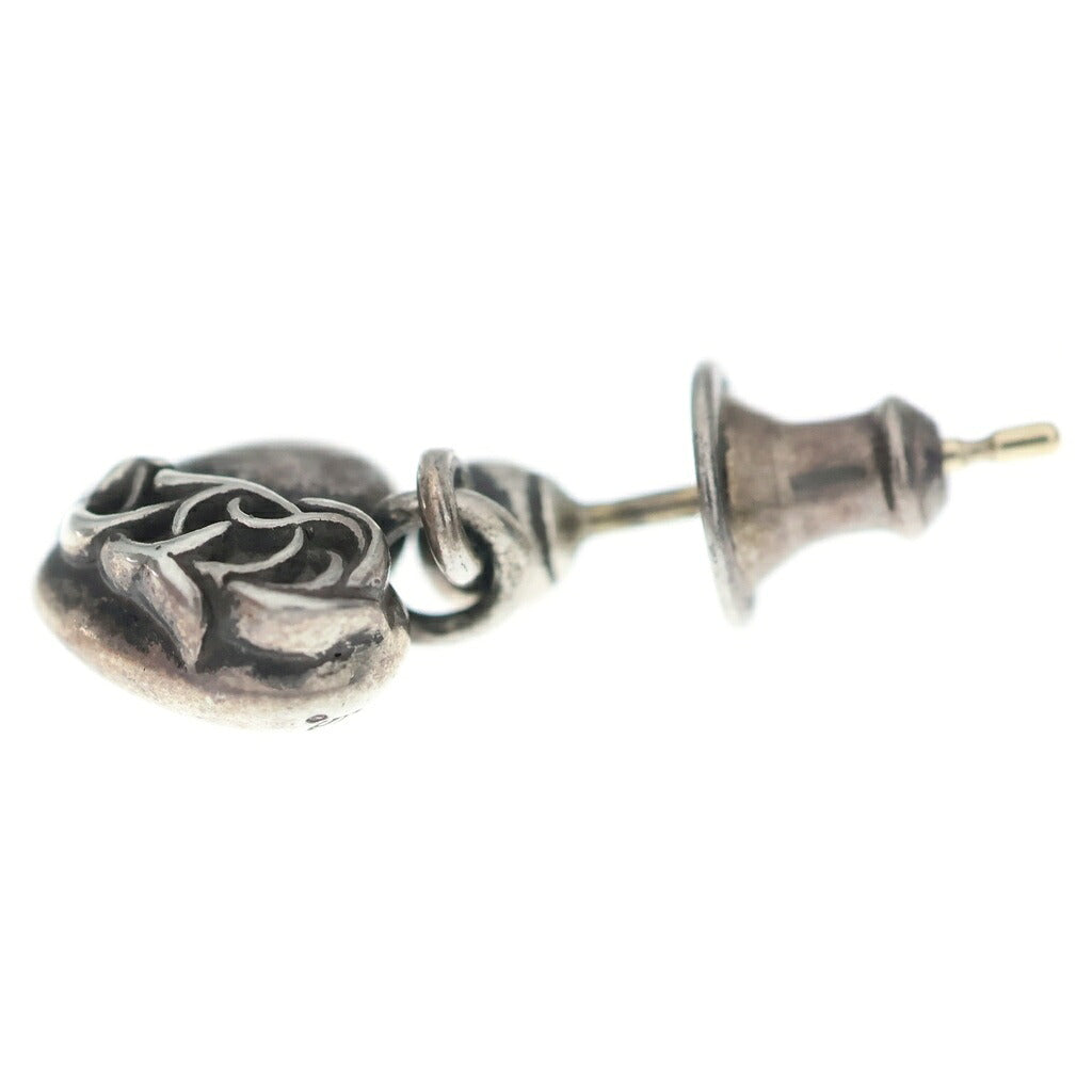 CHROME HEARTS(クロムハーツ) DRP HEART ハートドロップピアス シルバー