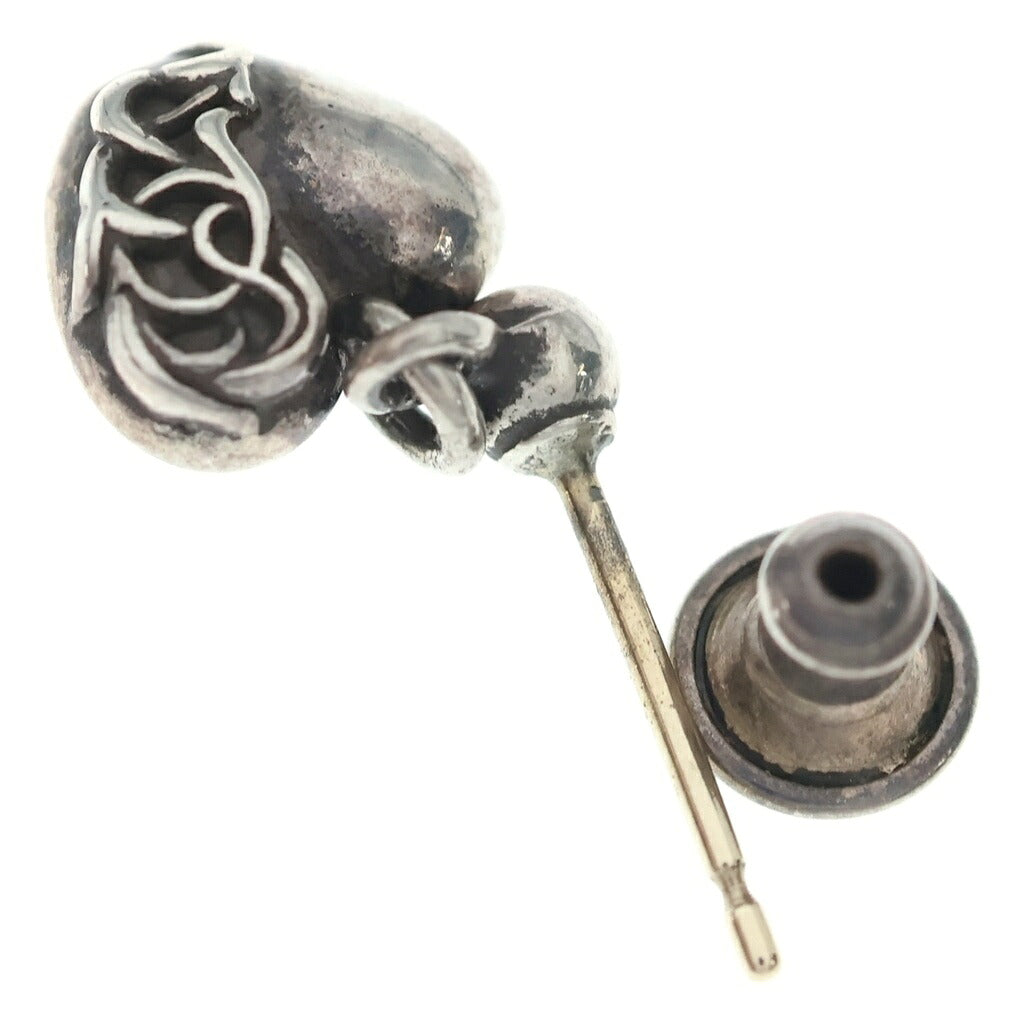 CHROME HEARTS(クロムハーツ) DRP HEART ハートドロップピアス シルバー